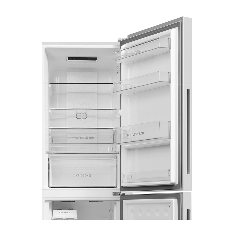 Haier 265L 2 Star Mirror Glass Bottom Mount Refrigerator